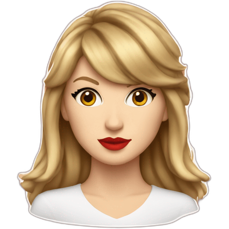 Red Taylor Swift emoji