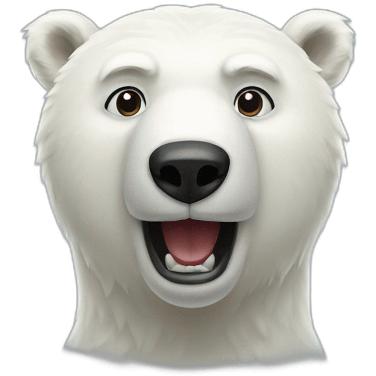 polar bear emoji