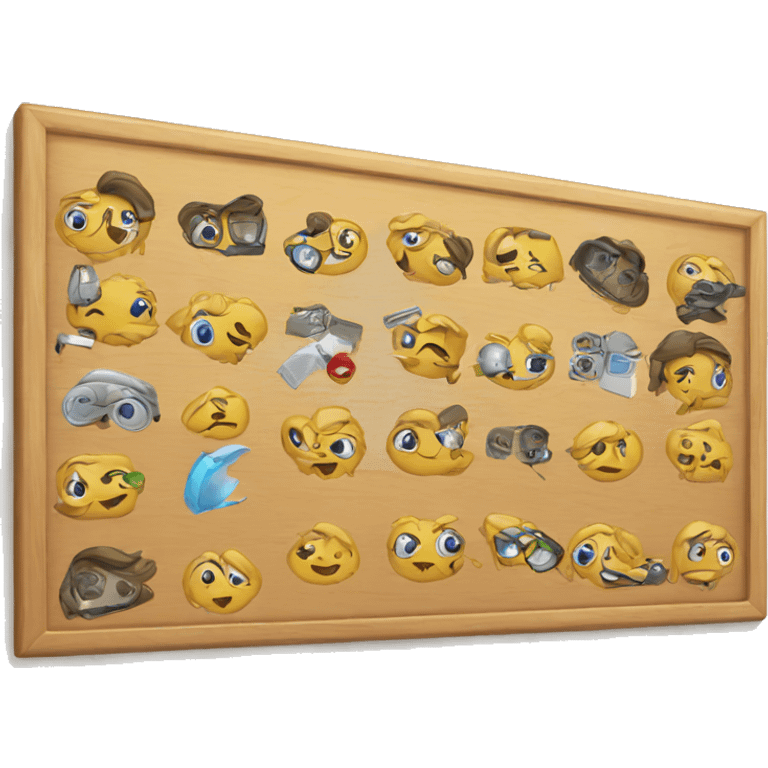 classroom board emoji