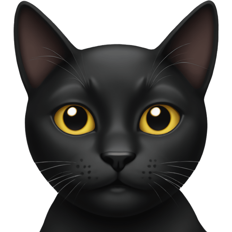 Black cat emoji