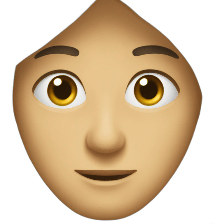 Musulman Mecque yeux cachés emoji