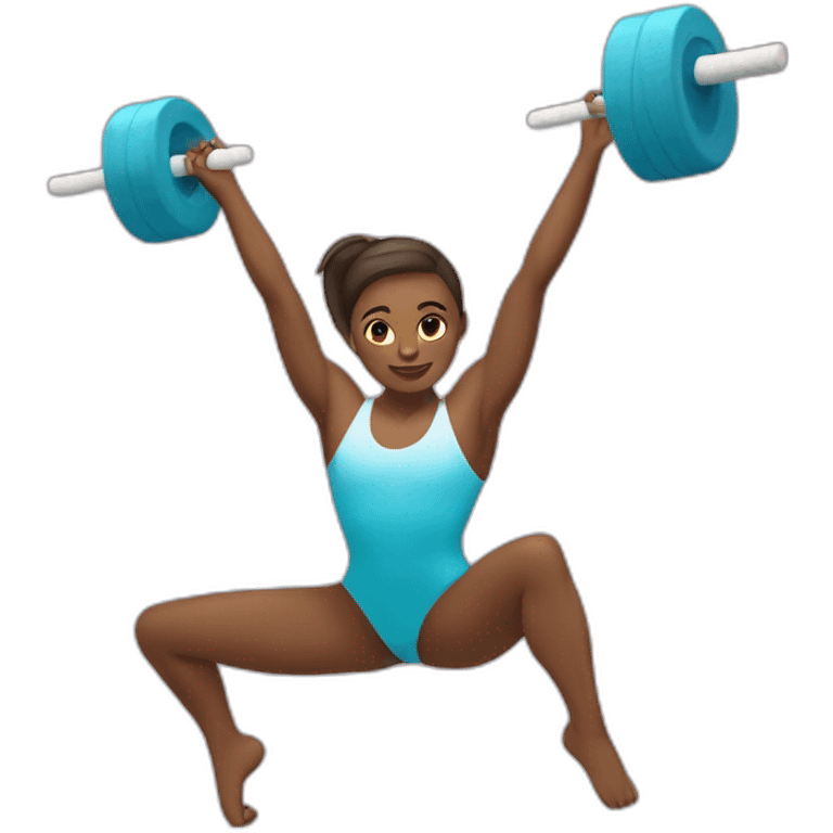 Gymnastique rythmique emoji