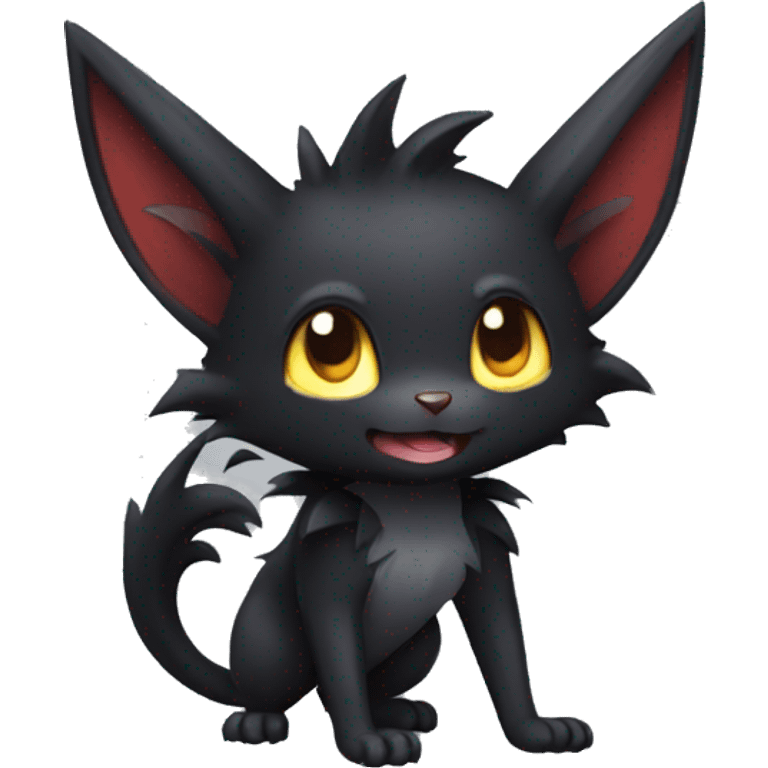 Bat-Torracat-Zorua full body emoji