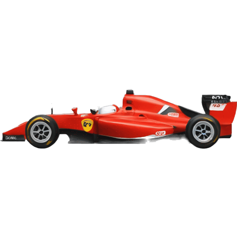 Une voiture formule 1 emoji