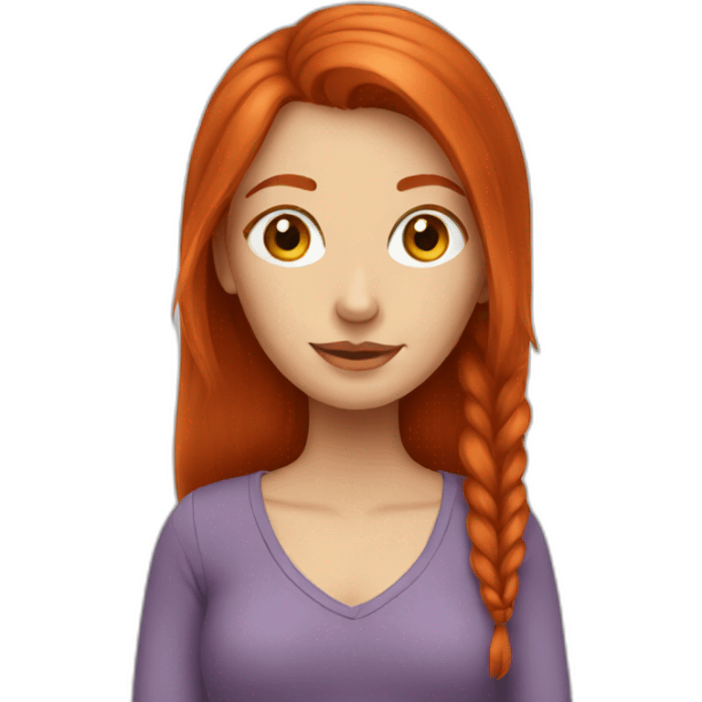 redhead-girl emoji