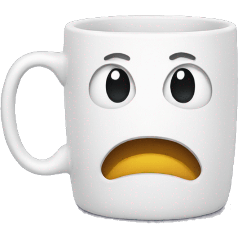 mug with health emoji