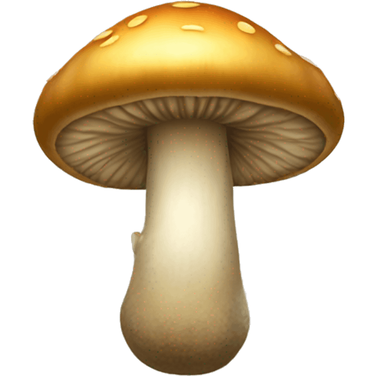 Golden Teacher Mushroom emoji