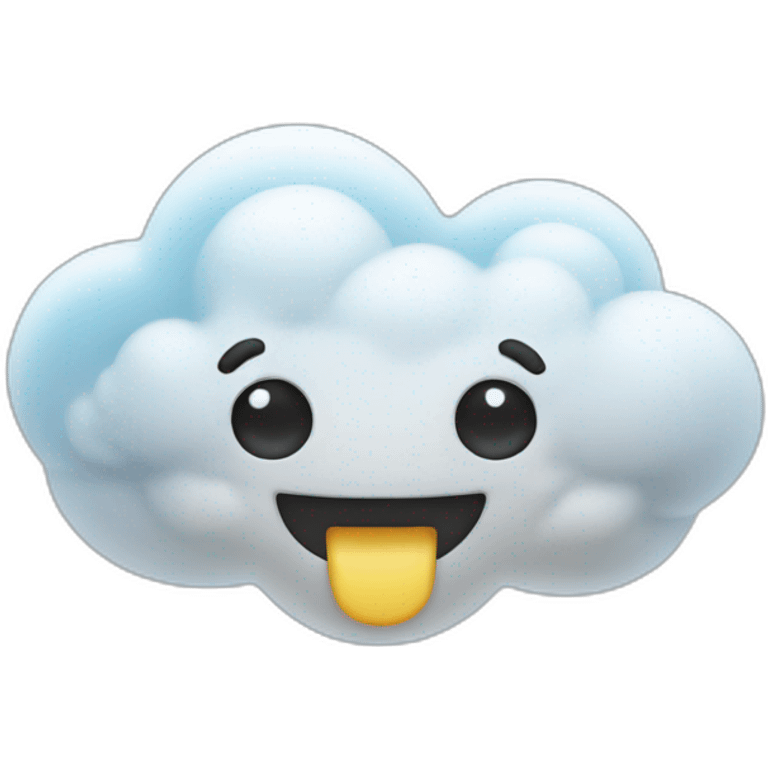 cloud tunder emoji