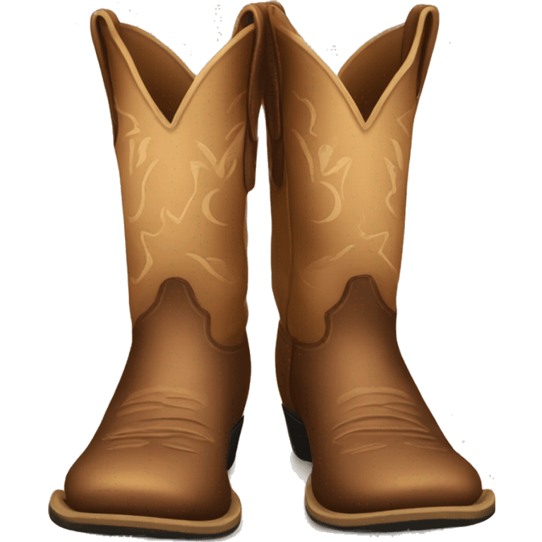 Cowboy boots emoji