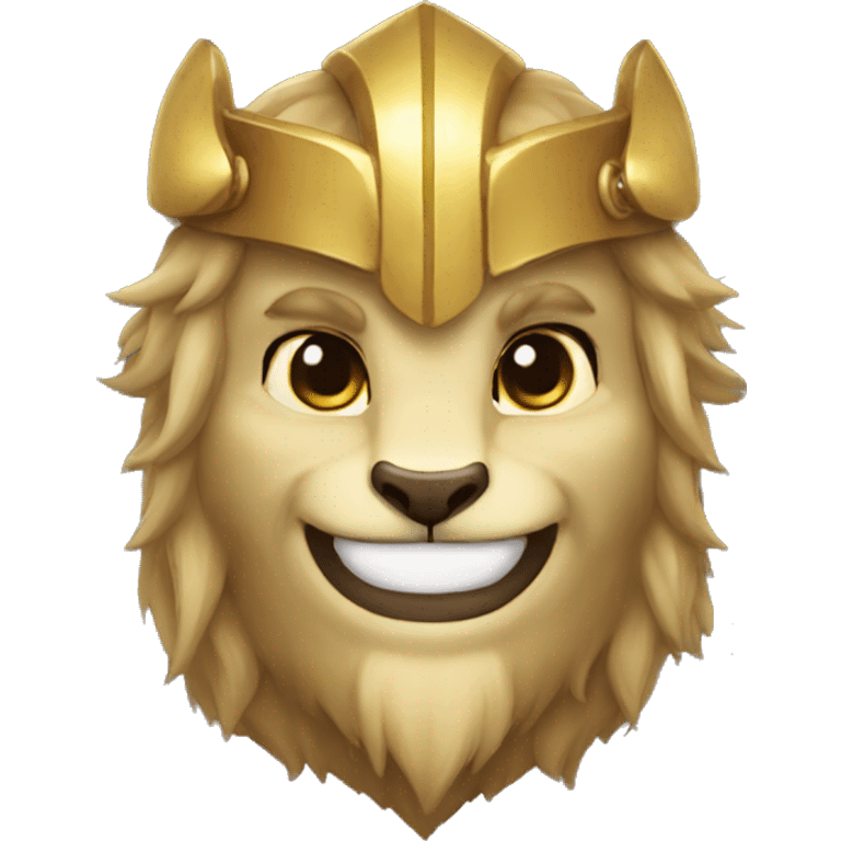 leonin paladin smiling emoji