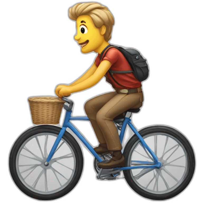 sam parr on a bicycle emoji