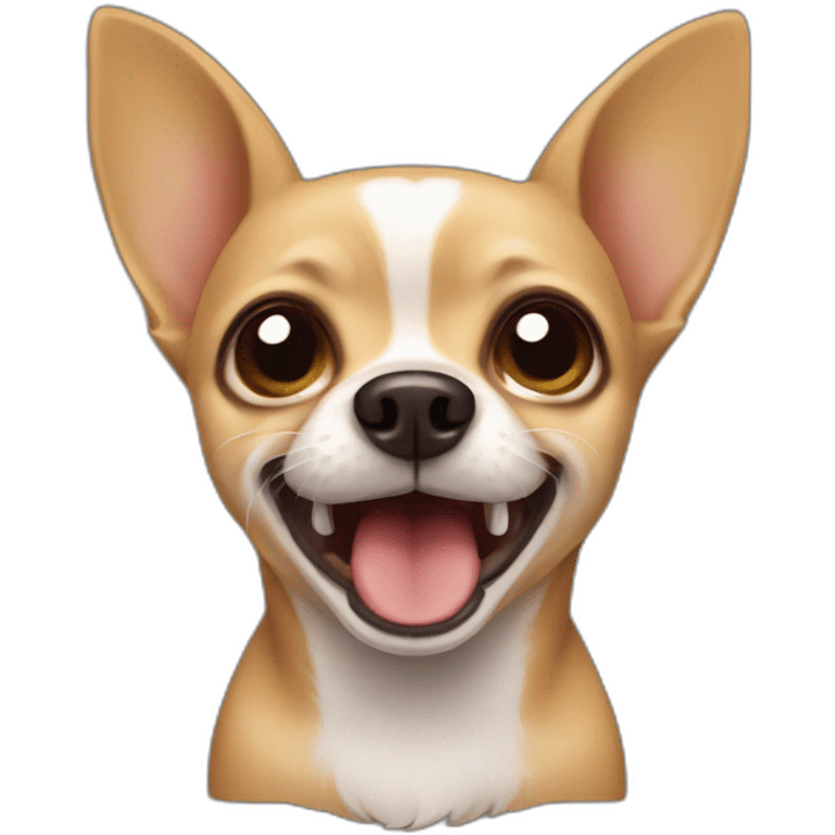 chihuahua barking emoji