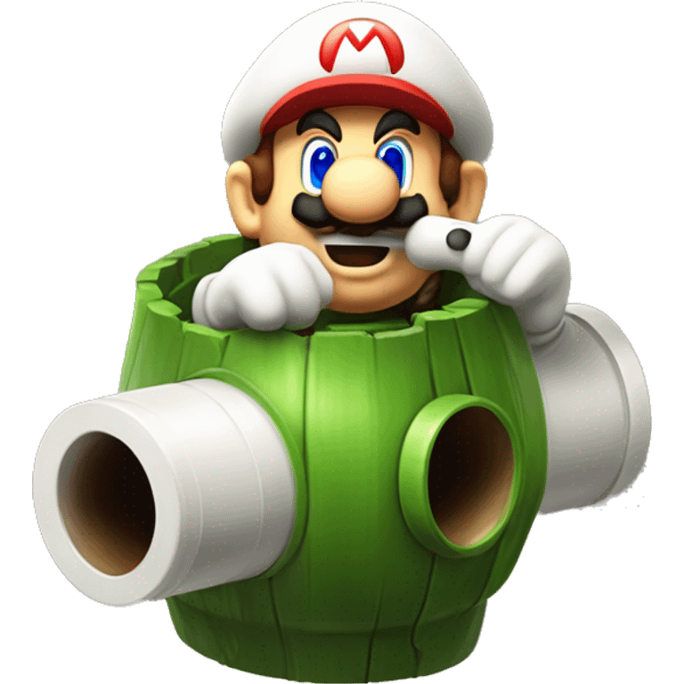 Warp pipe from Mario  emoji