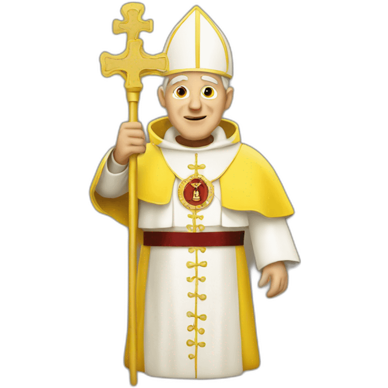 yellow pope emoji