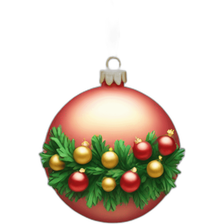 Garland bauble emoji