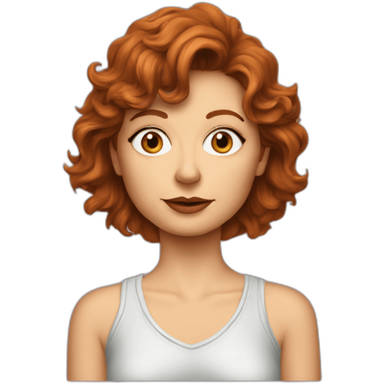 young susan sarandon cartoon wearing tee emoji