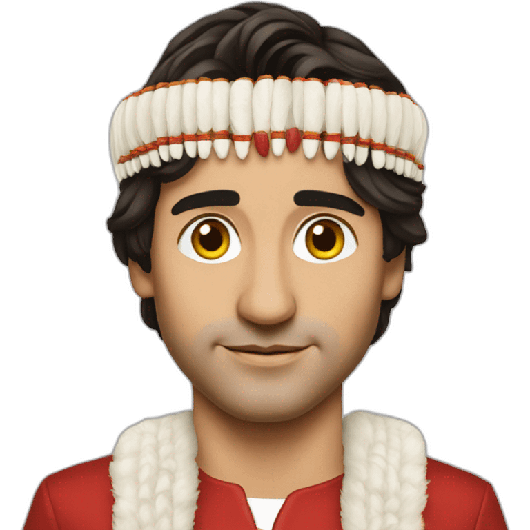 Justin Trudeau indian emoji