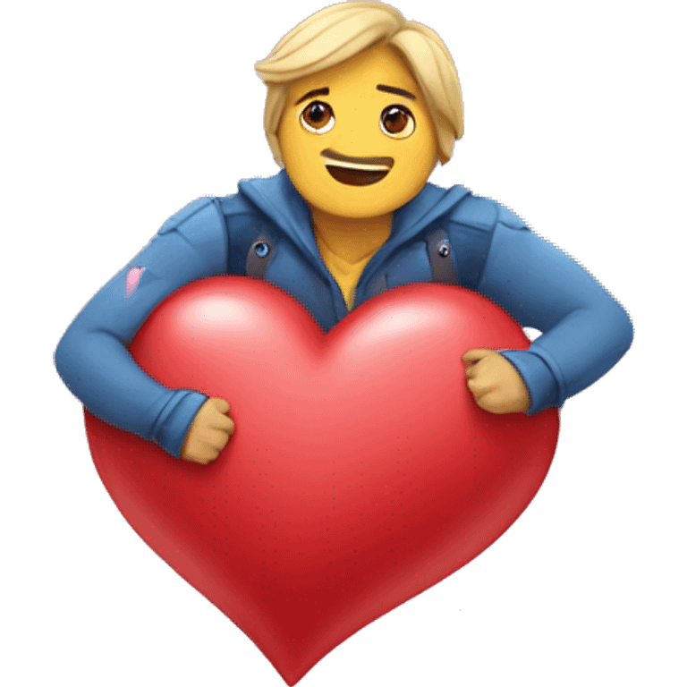 Corazón enamorado emoji