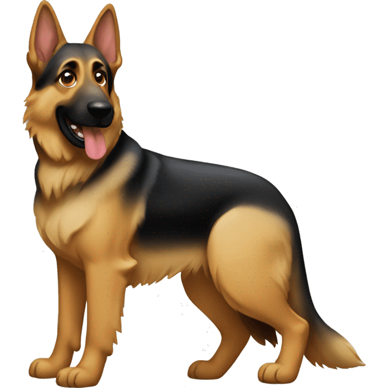 German shepherd dog  emoji