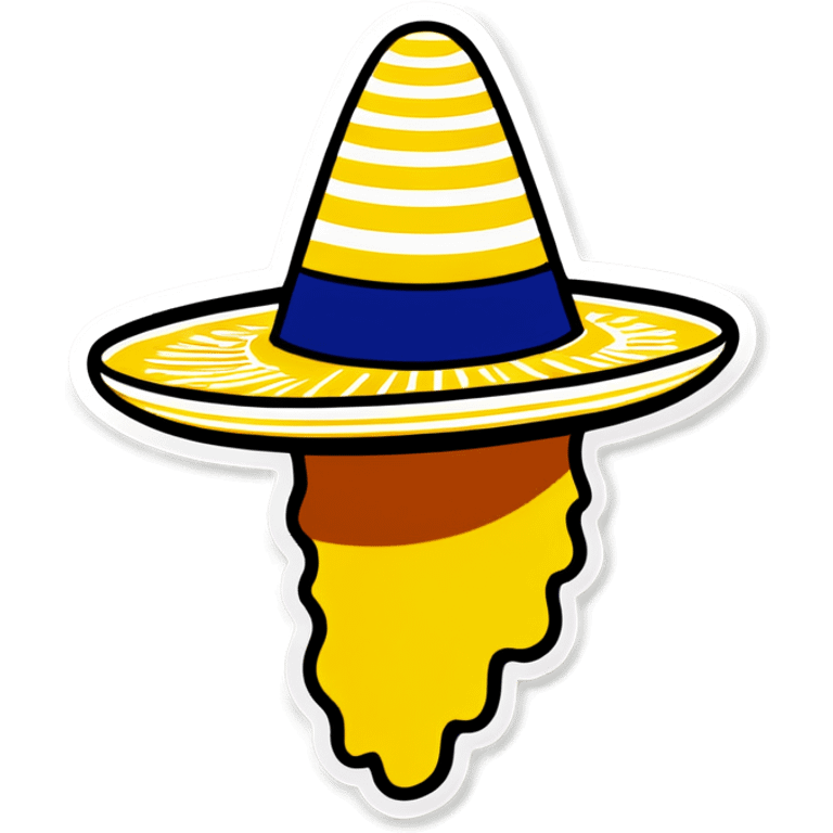 Colombian Sombrero Vueltiao emoji