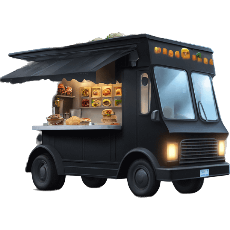 Reality Darth Vader’s haunted dream house on food truck  emoji