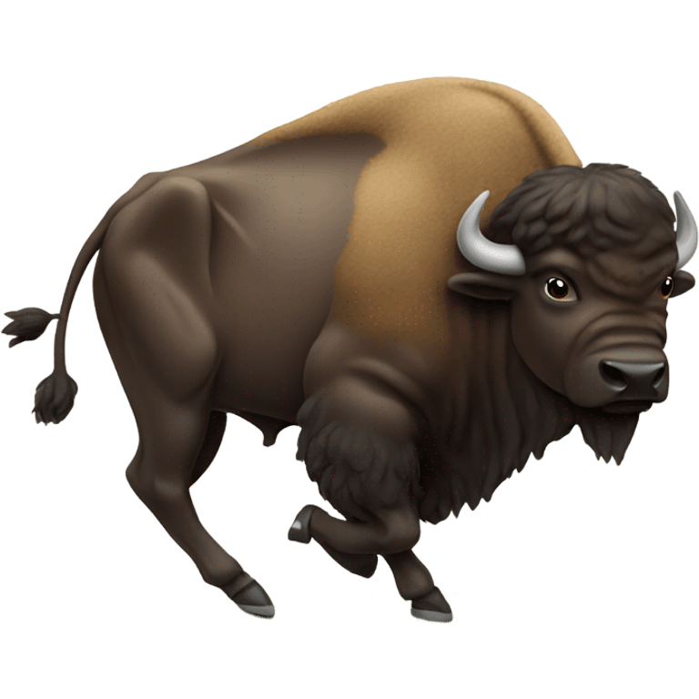 Buffalo with football  emoji