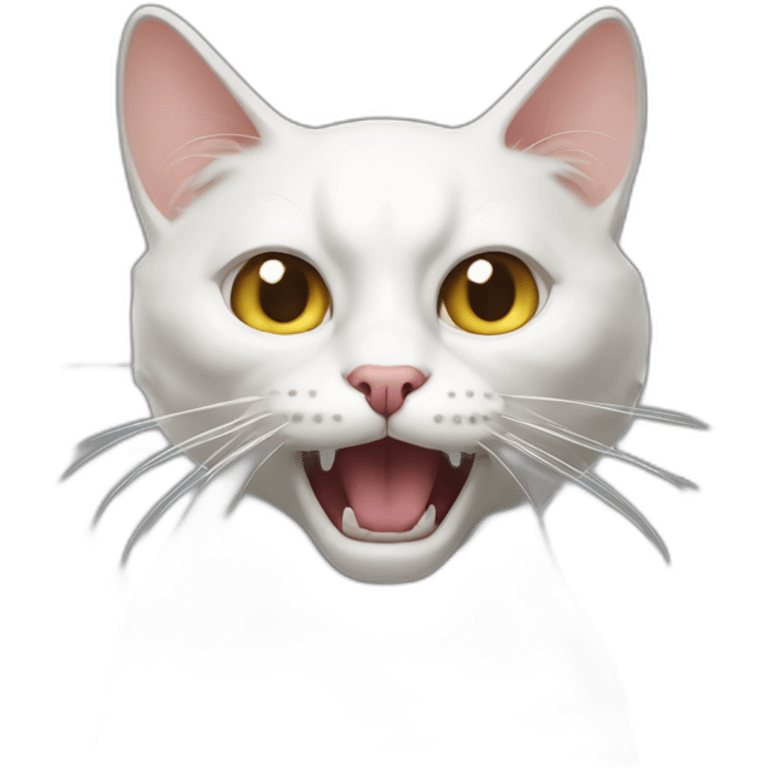 walter white cat meowing emoji