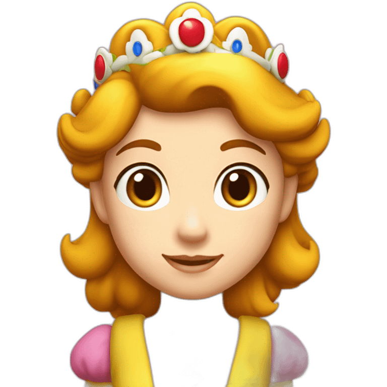 Princesse Daisy dans mario emoji