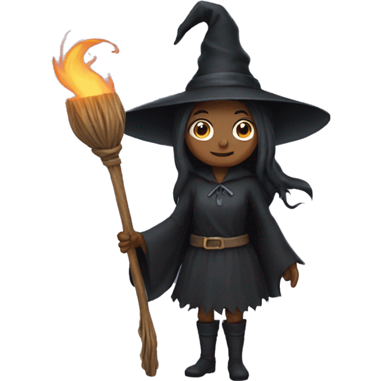 Witch with pures emoji