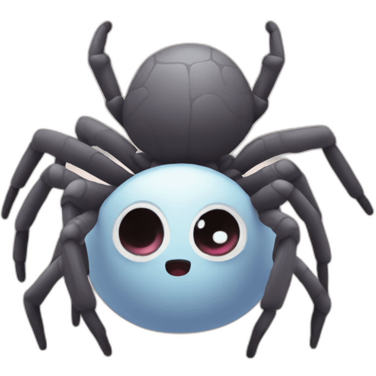 cozy cute spider emoji