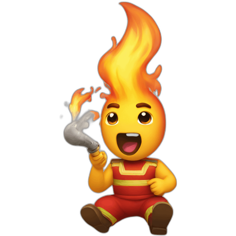 fire breather emoji