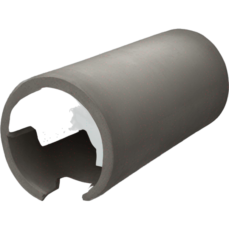 Concrete pipe emoji