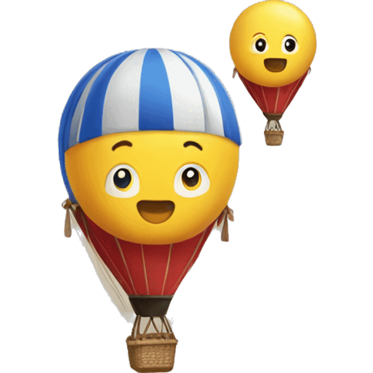 Montgolfière emoji