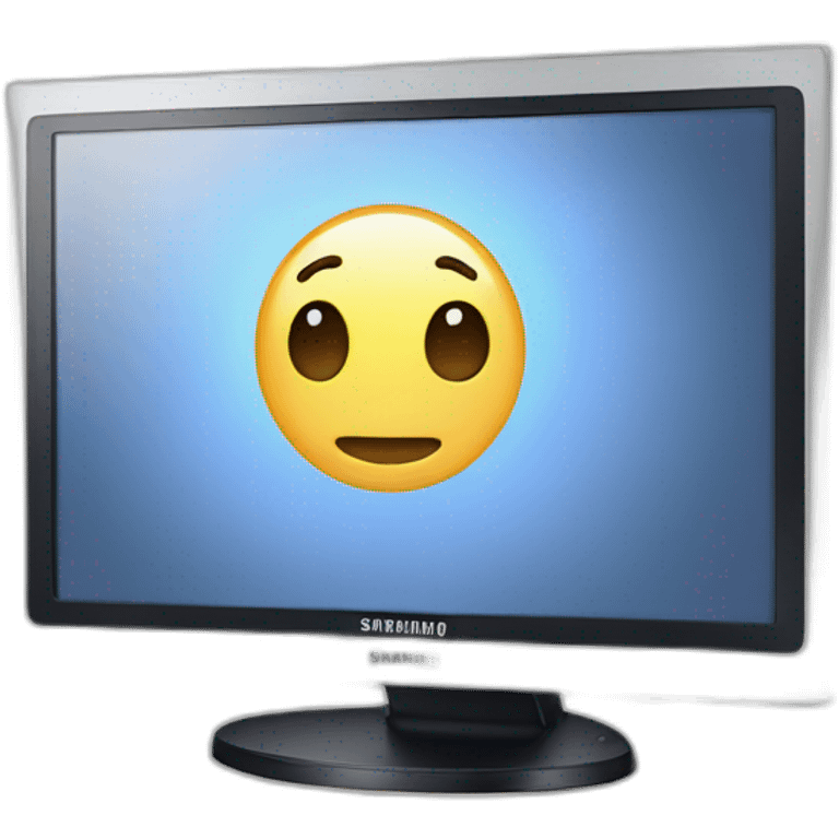 samsung monitor emoji