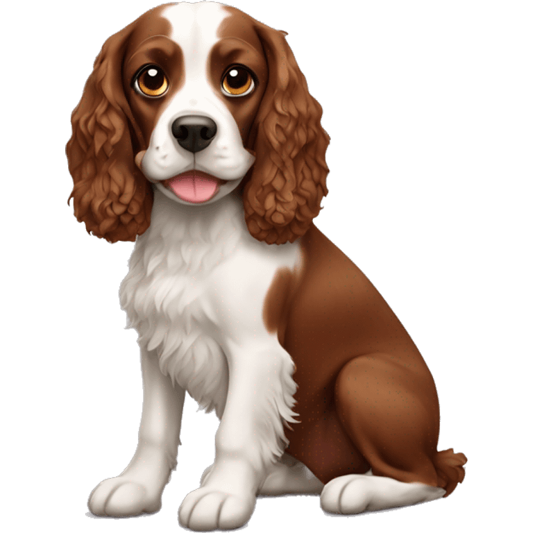 french britanny spaniel dog emoji