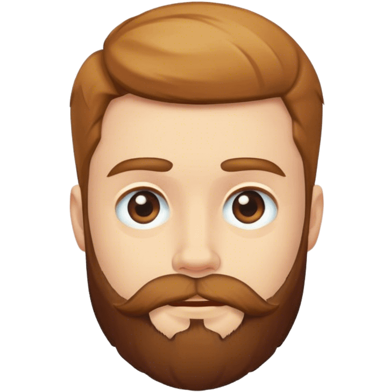 bearded boy portrait shot emoji