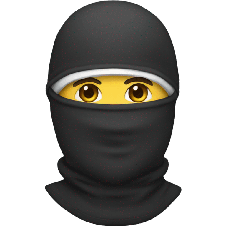 balaclava emoji