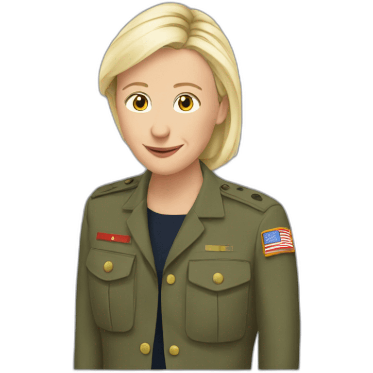 Marine lepen emoji