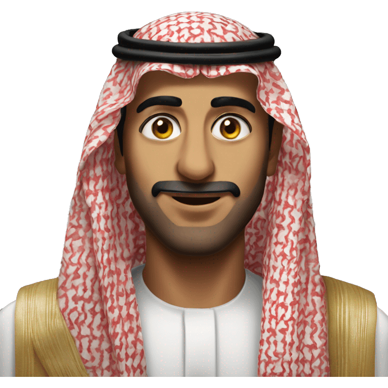 photorealistic Faisal of Saudi Arabia emoji