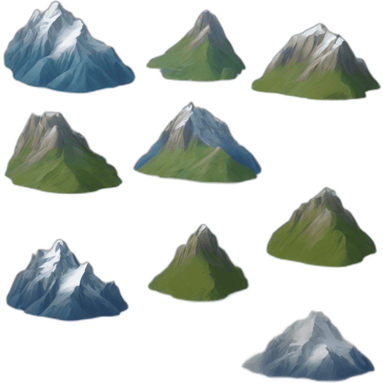 Alpes emoji