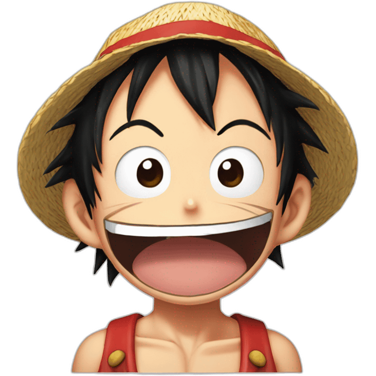 Monkey D Luffy One Pièce emoji