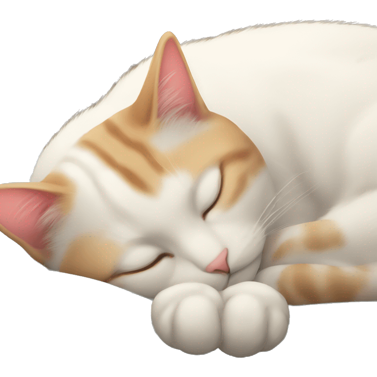 cat sleep emoji