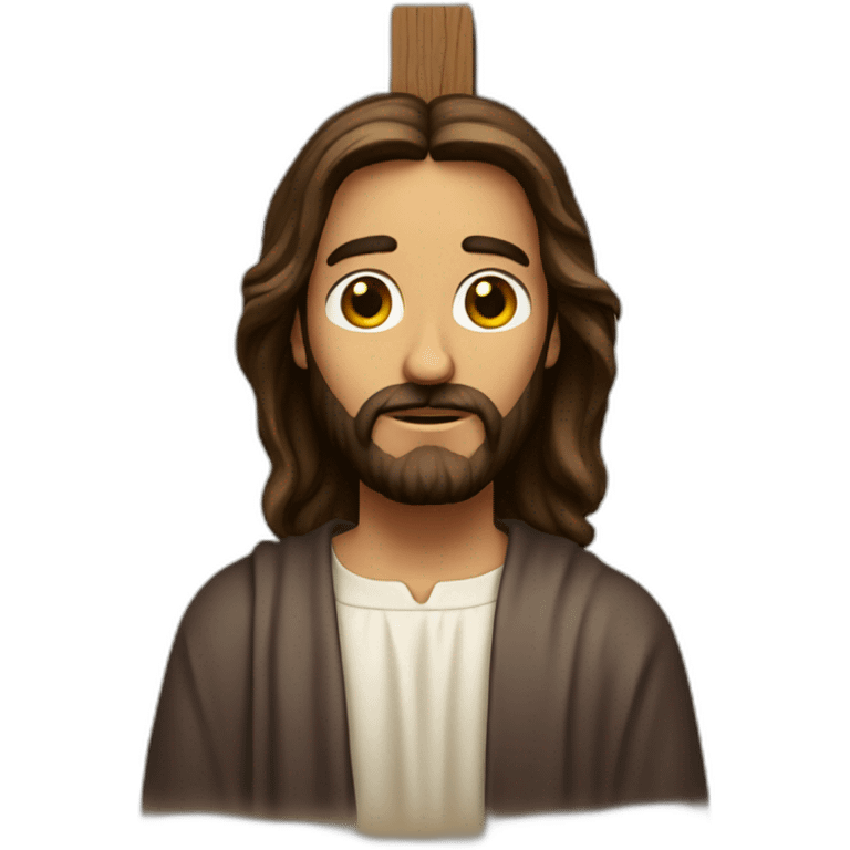 jesucrist on the cross emoji