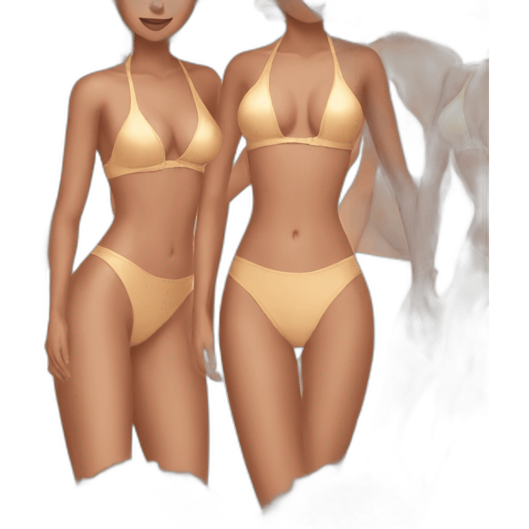 Flesh colored Swimsuit sexy nice emoji