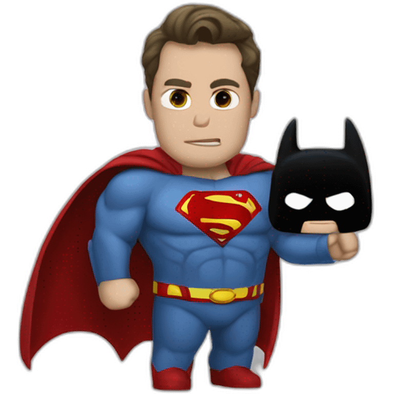 Batman vs Superman emoji