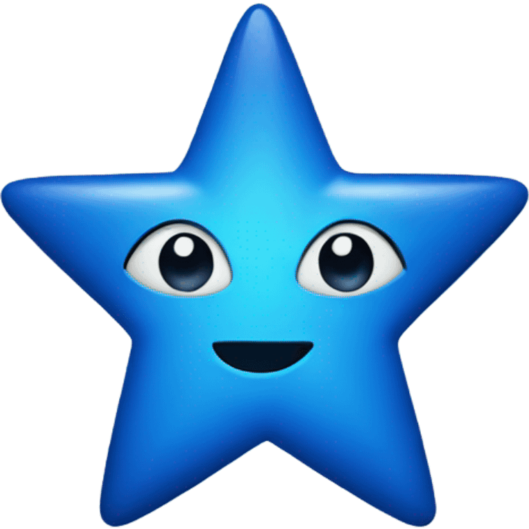 Blue star emoji