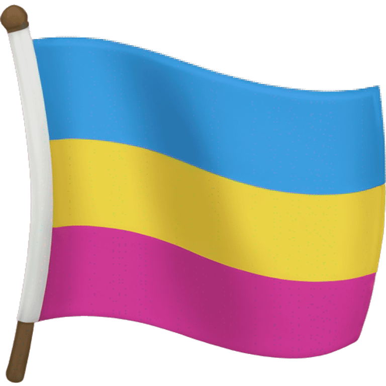 Pansexual flag emoji