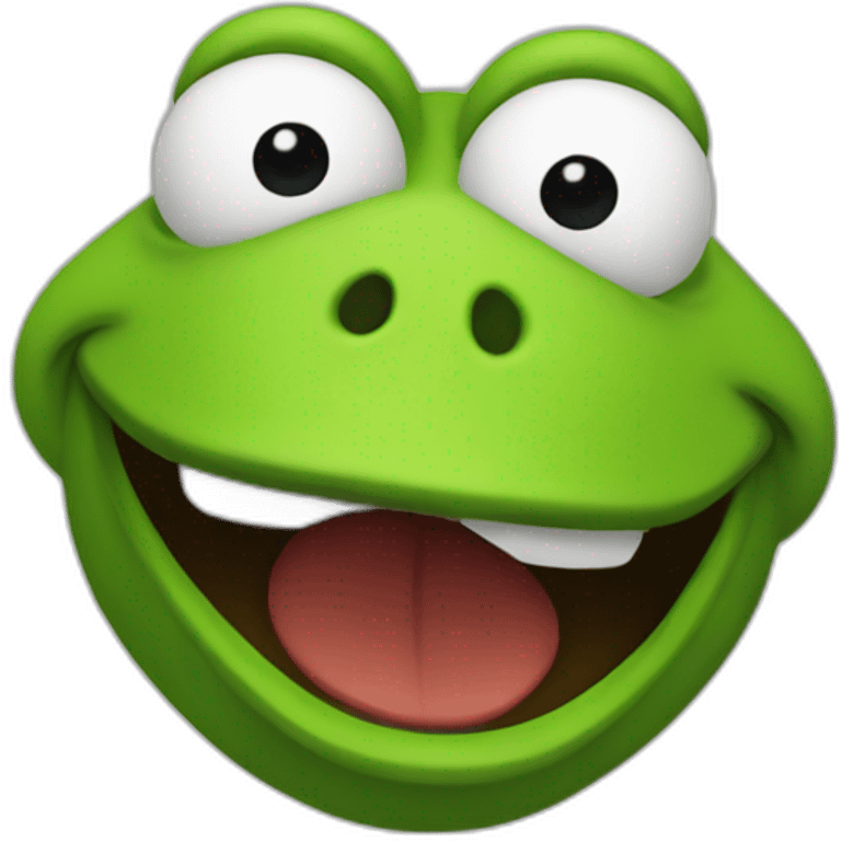 kermit face emoji