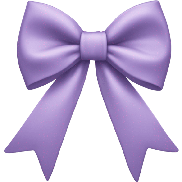 Light purple bow  emoji