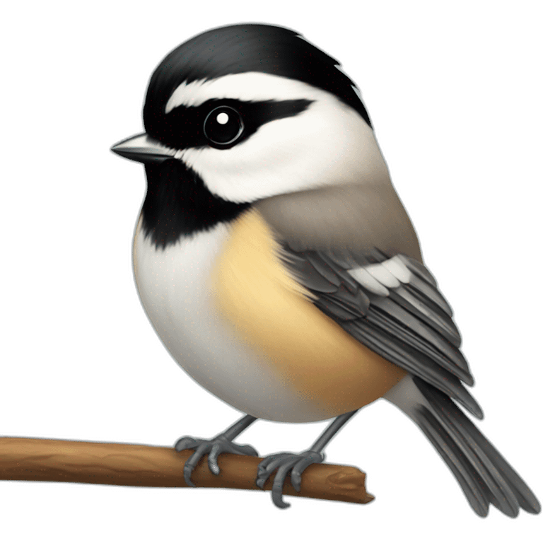 chickadee emoji